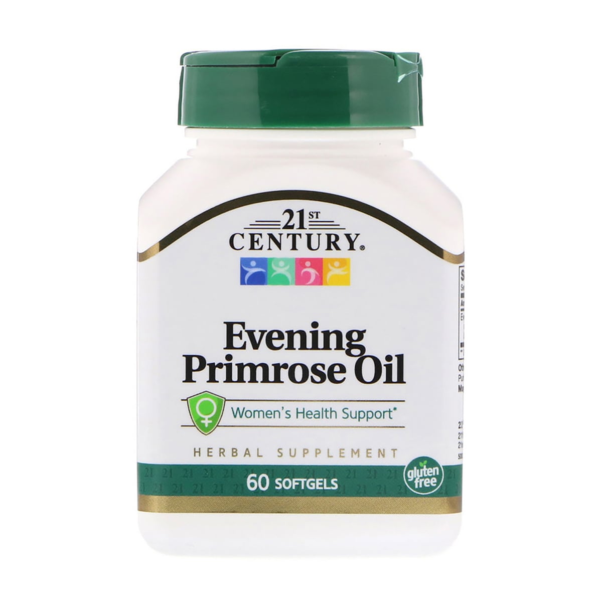 Олія примули вечірньої 21st Century Evening Primrose Oil, 60 желатинових капсул